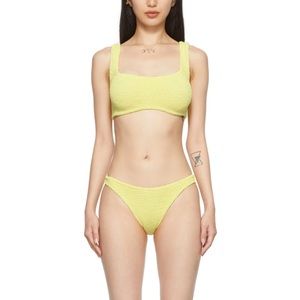Yellow Hunza G Xandra Bikini